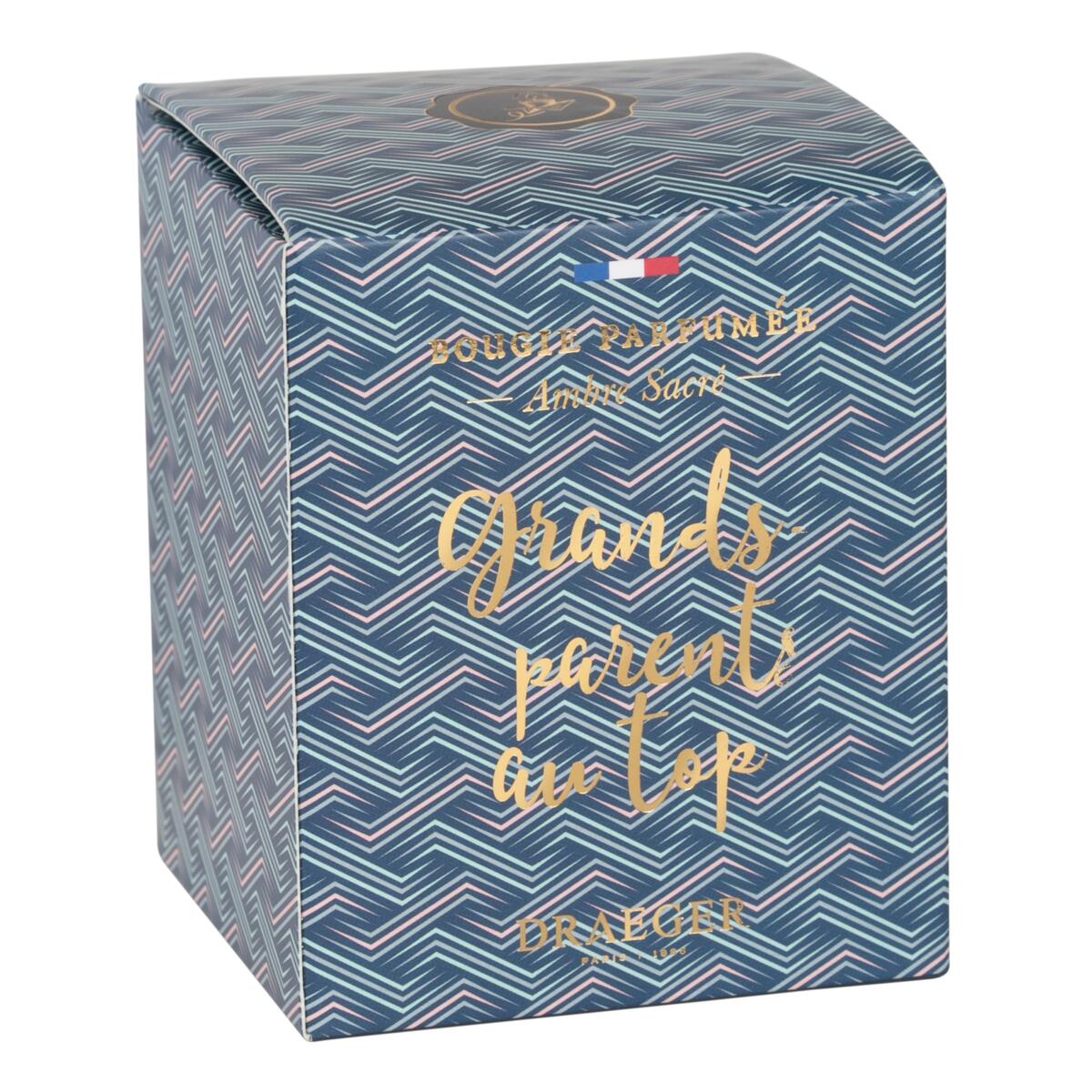 Bougie thème famille Grands parents au top 3