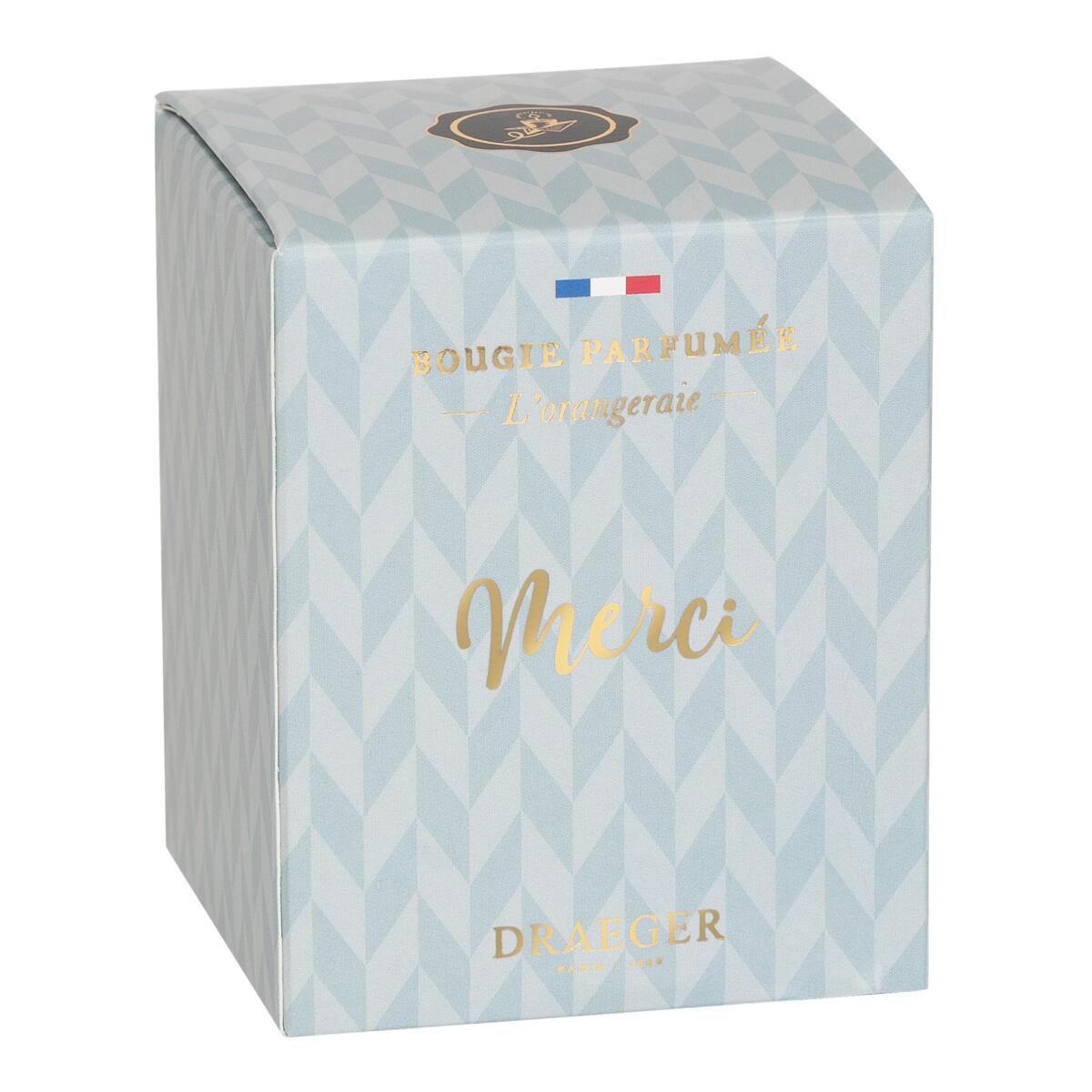 Bougie thème remerciement Merci 3