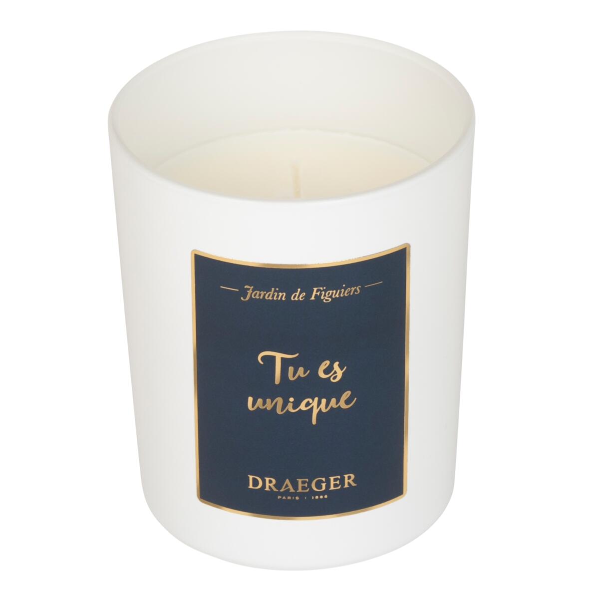 Bougie thème amour Tu es unique 2