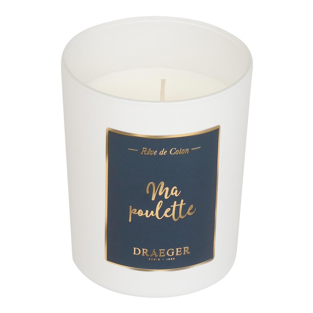 Bougie thème amitié Ma poulette 2