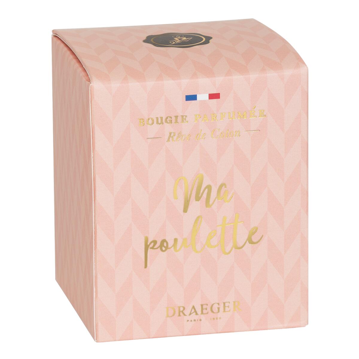 Bougie thème amitié Ma poulette 3