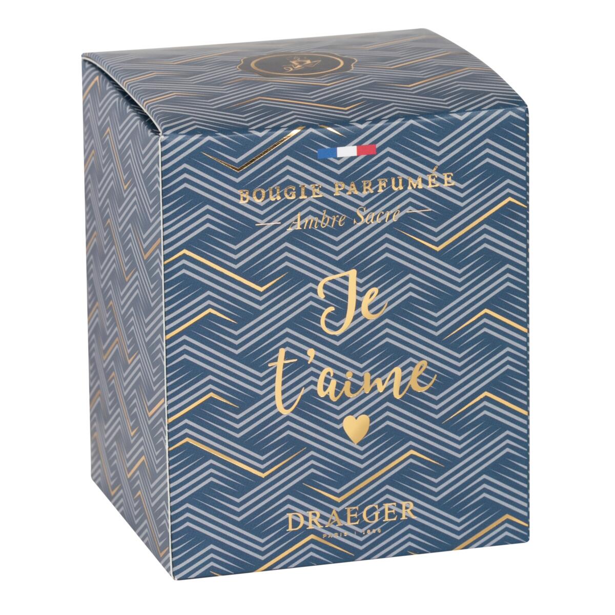 Bougie thème amour Je t'aime 3