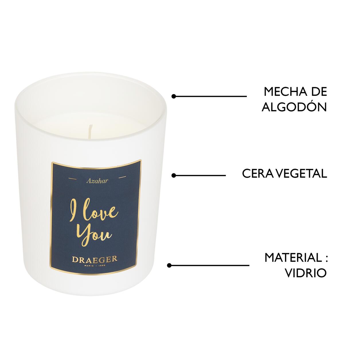 Bougie cadeau - I love you 5