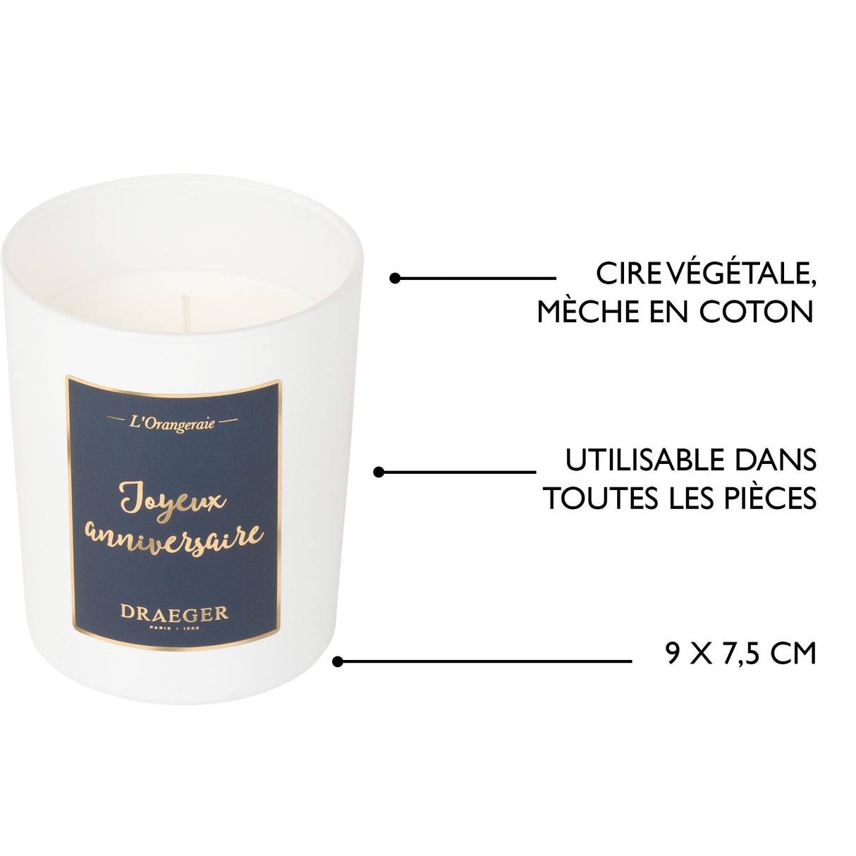 vela de regalo usada