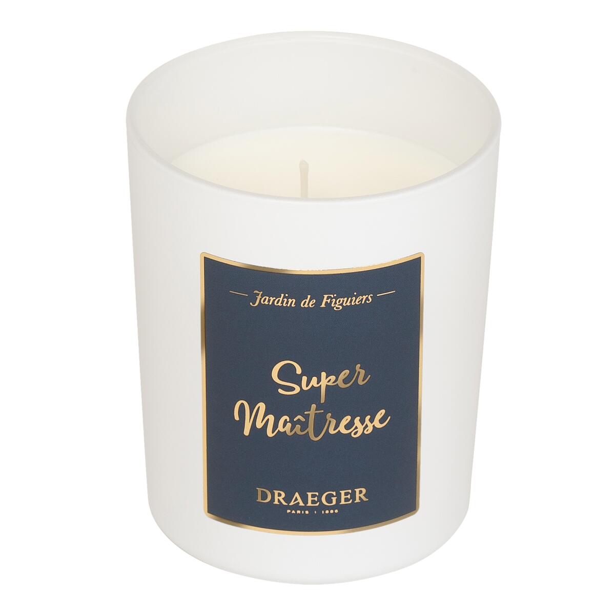 Bougie thème remerciement Super maitresse 2