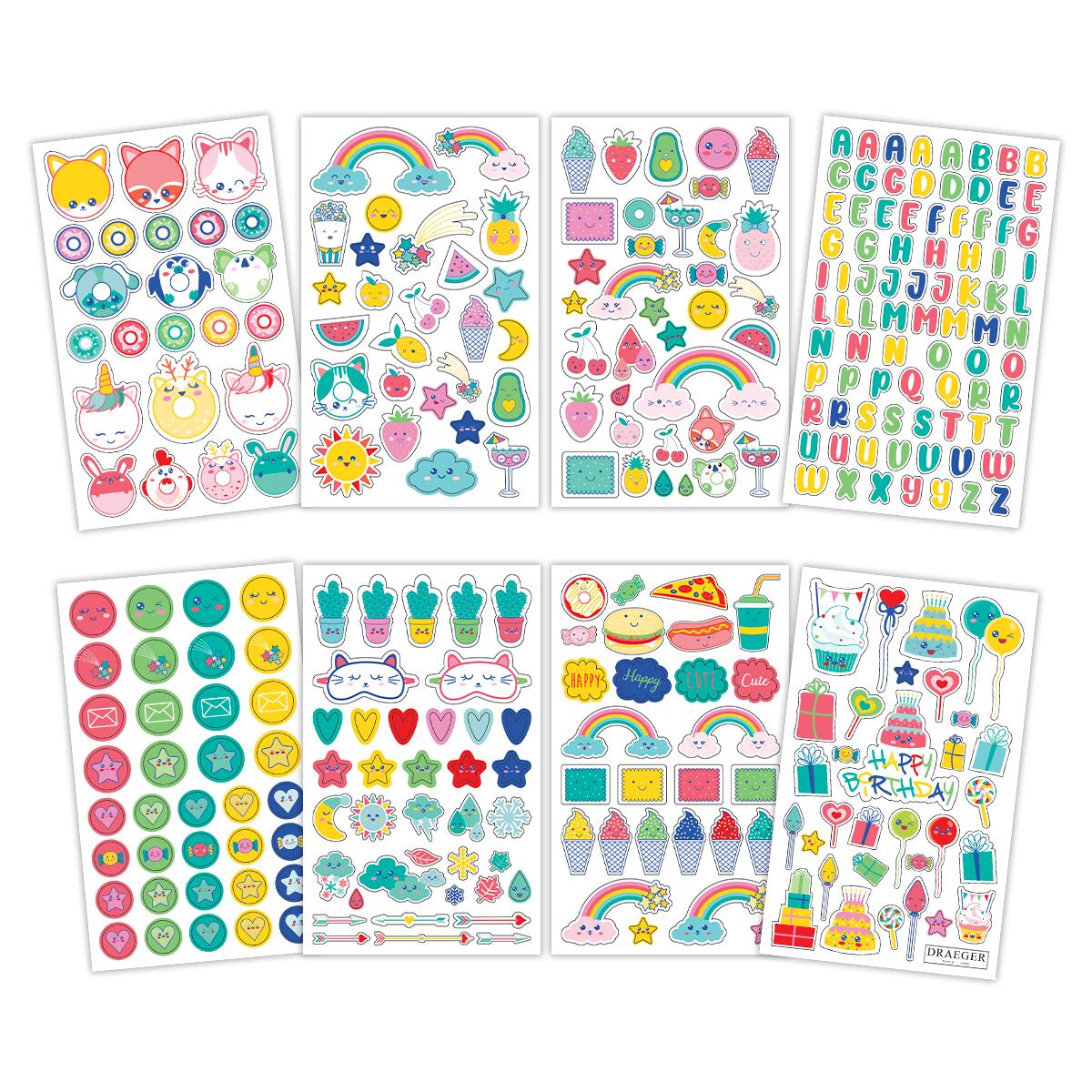 Stickers autocollants Kawaï 2