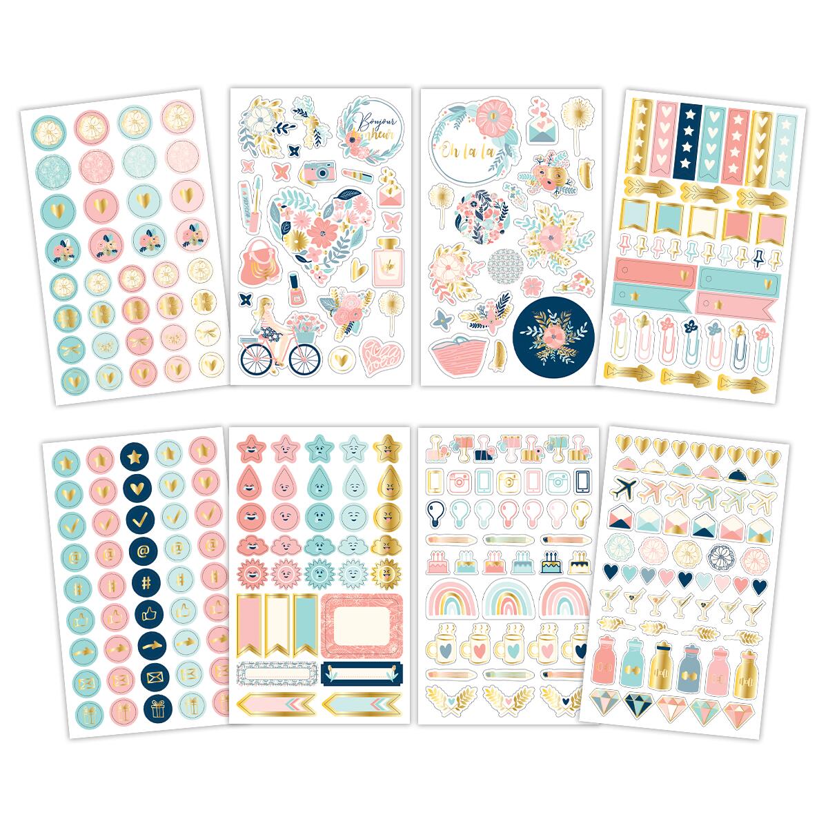 Stickers autocollants Fleurs 2