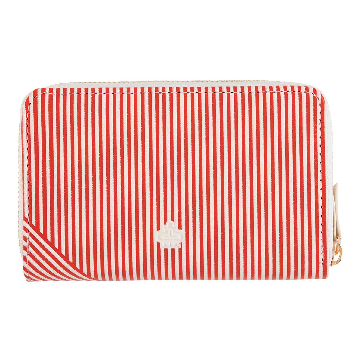 Portefeuille à motifs Blanc graphique rouge 3