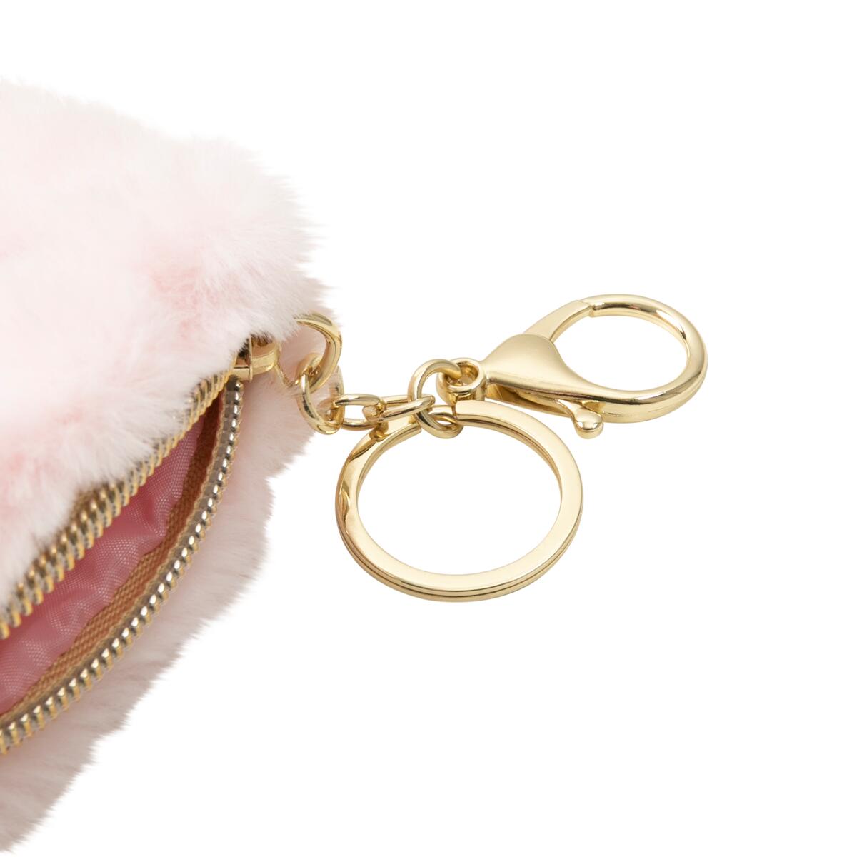 Porte-monnaie Cocooning I love you rose 3