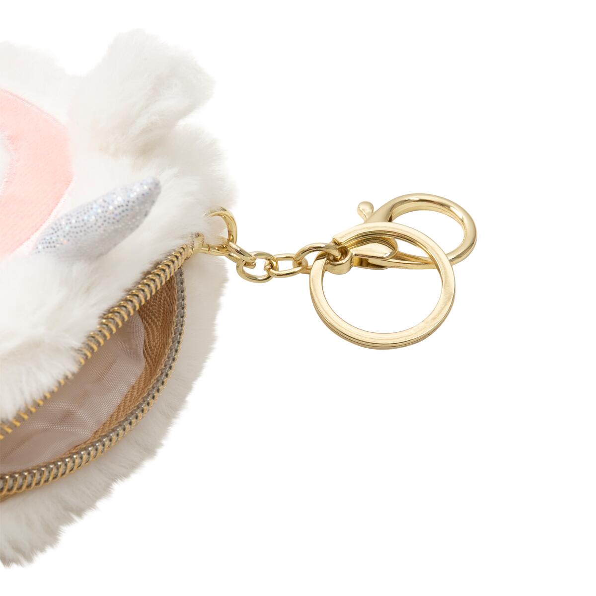 Porte-monnaie Cocooning Licorne blanc 3