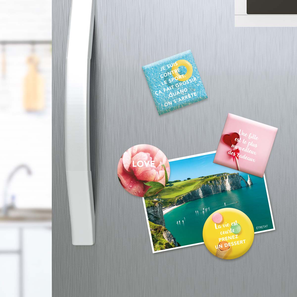 Imán magnético: una niña es el regalo más maravilloso