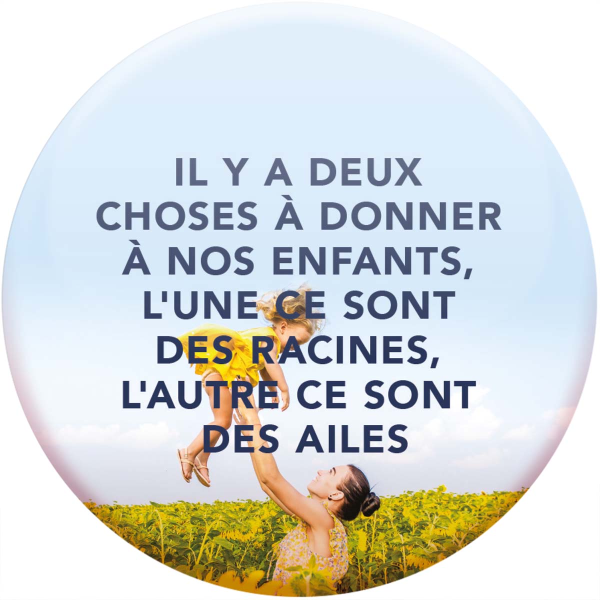 Imán Imán - con mensaje para padres