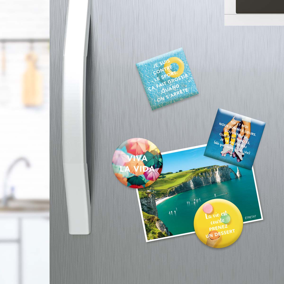 Magnetic Magnet with Personalized Messages