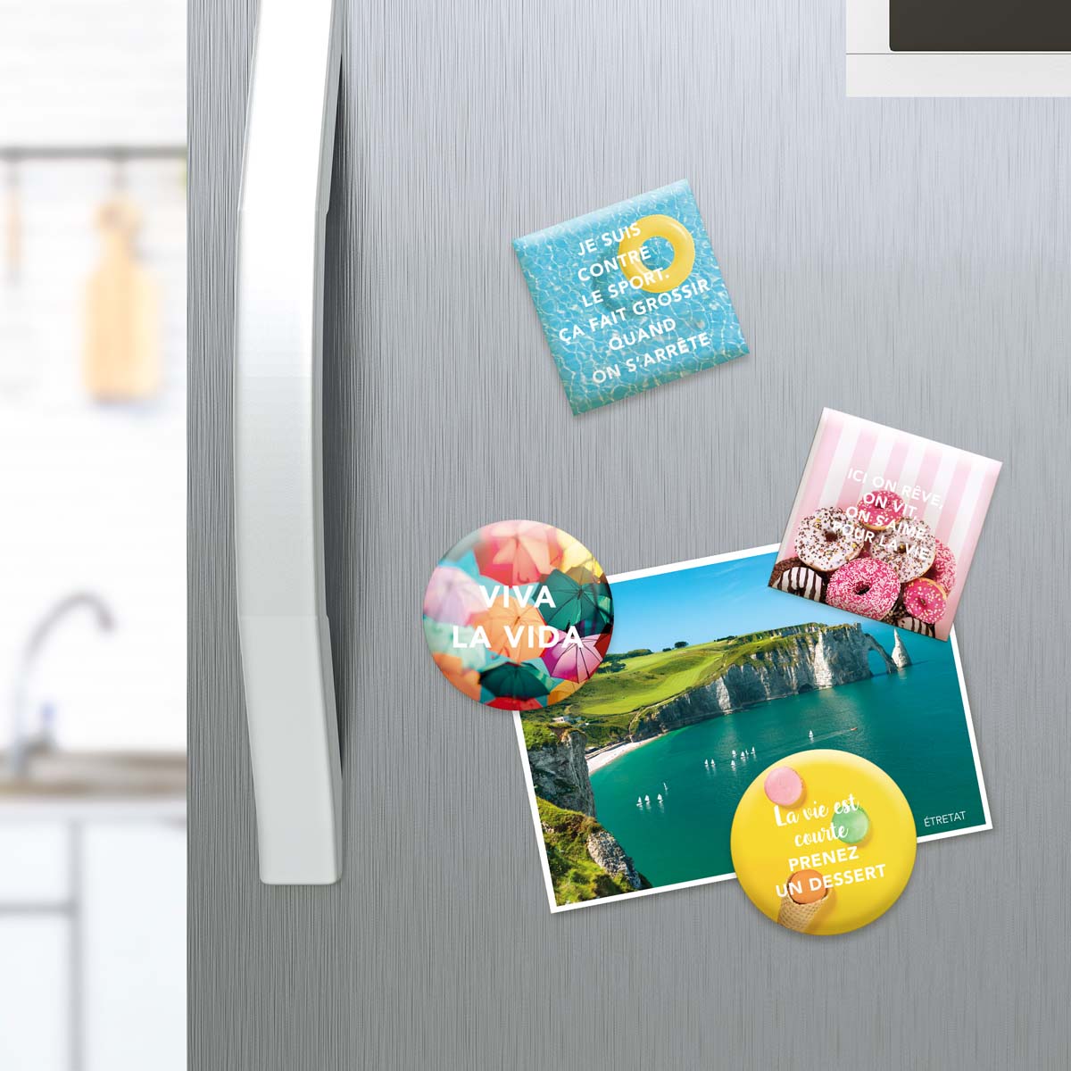 Magnetic Magnet with Personalized Messages
