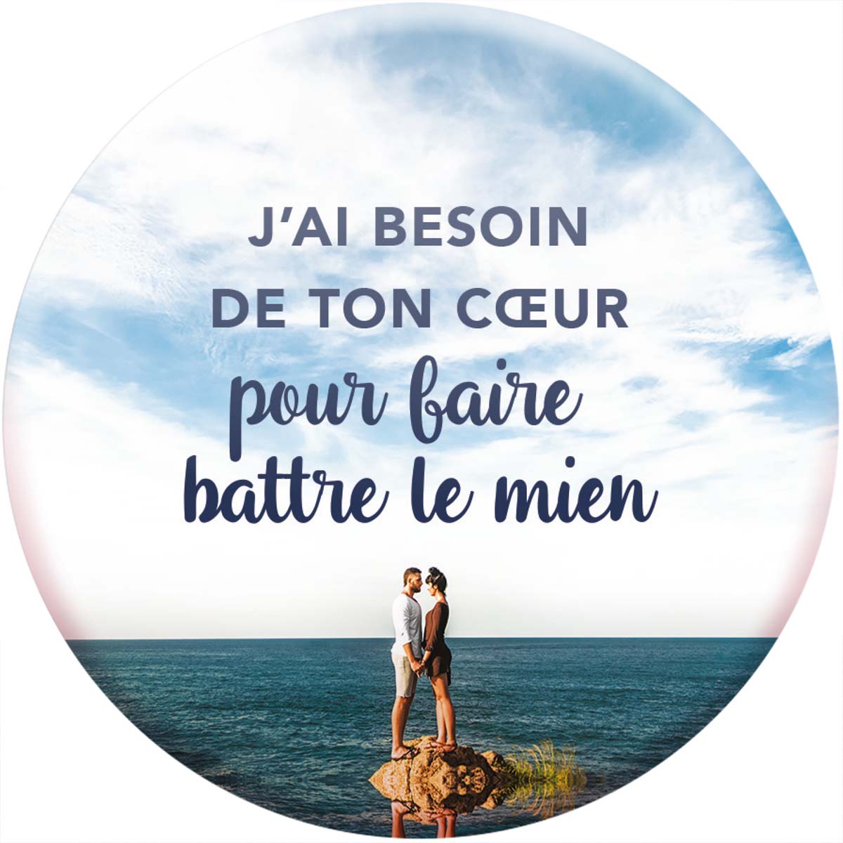 Magnetic Magnet with Personalized Messages