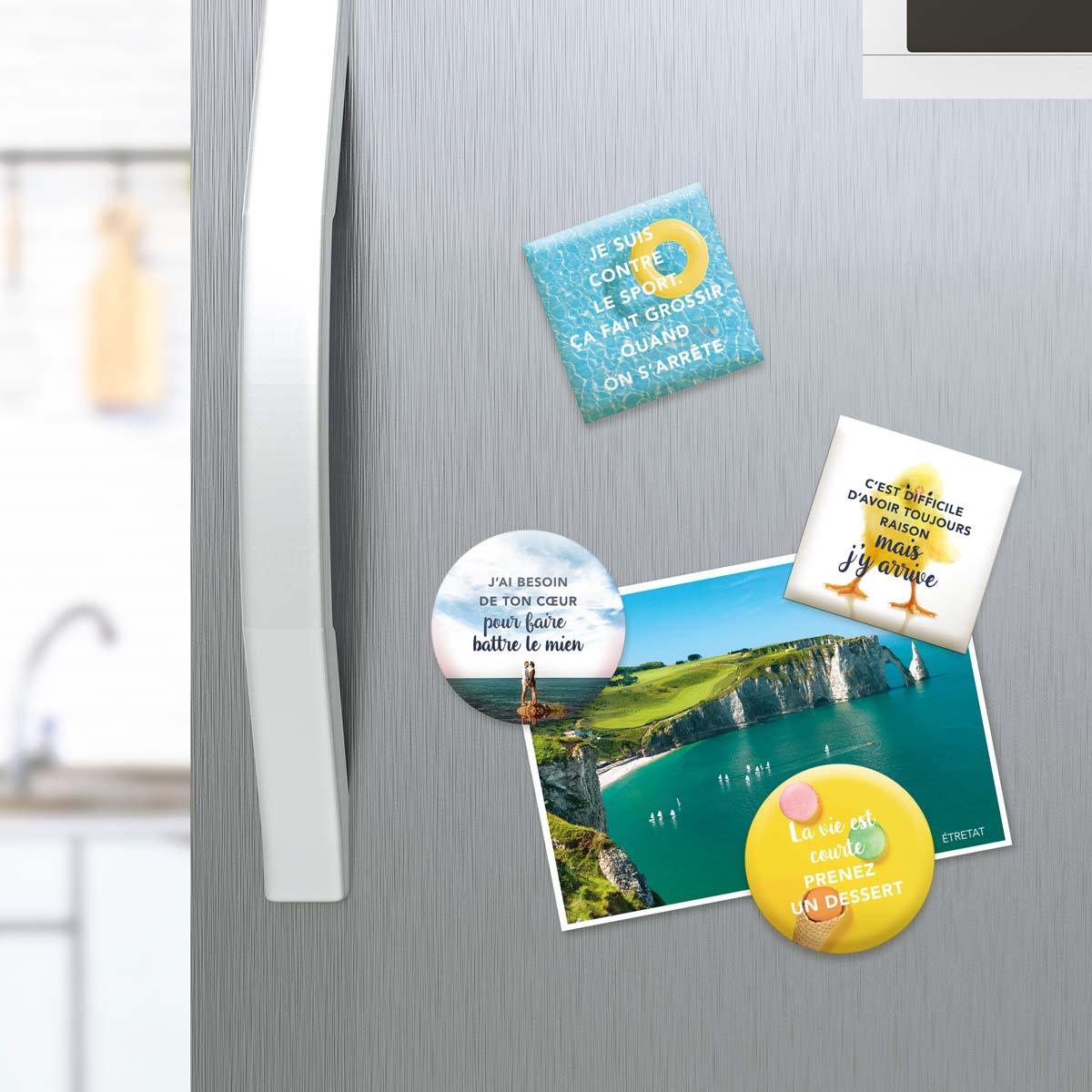 Magnetic Magnet with Personalized Messages