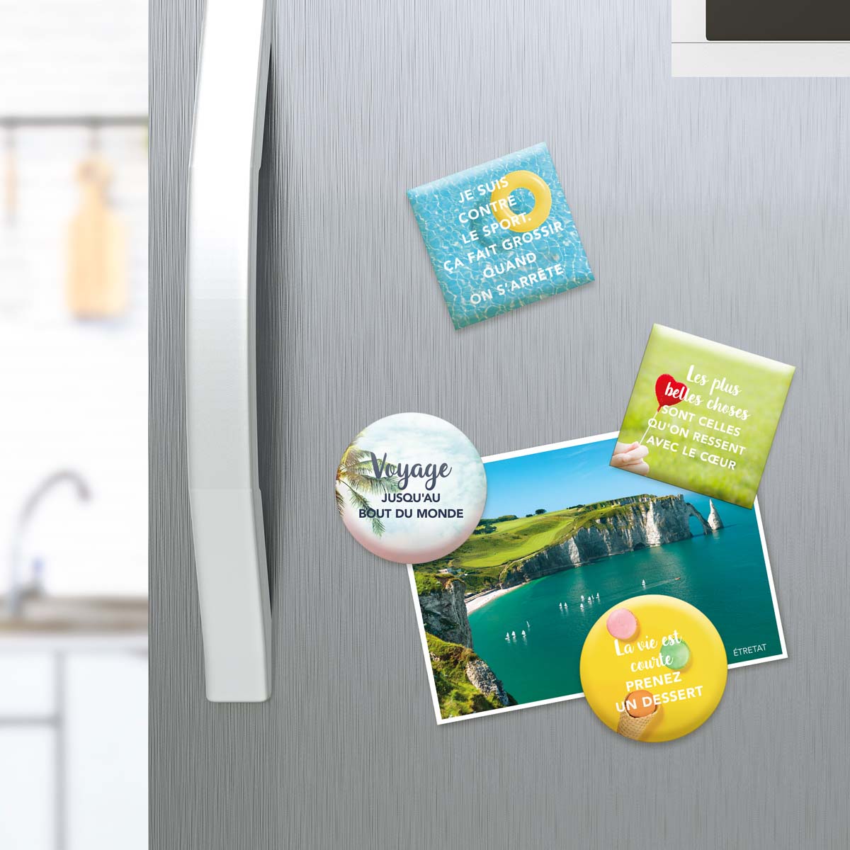 Magnetic Magnet with Personalized Messages