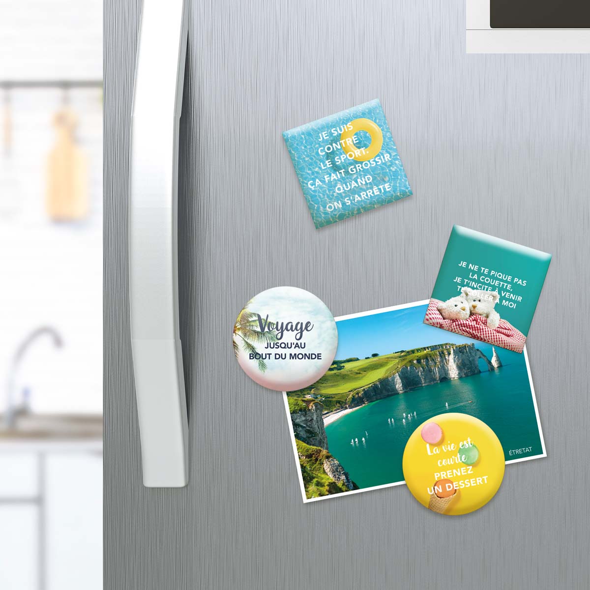 Magnetic Magnet with Personalized Messages