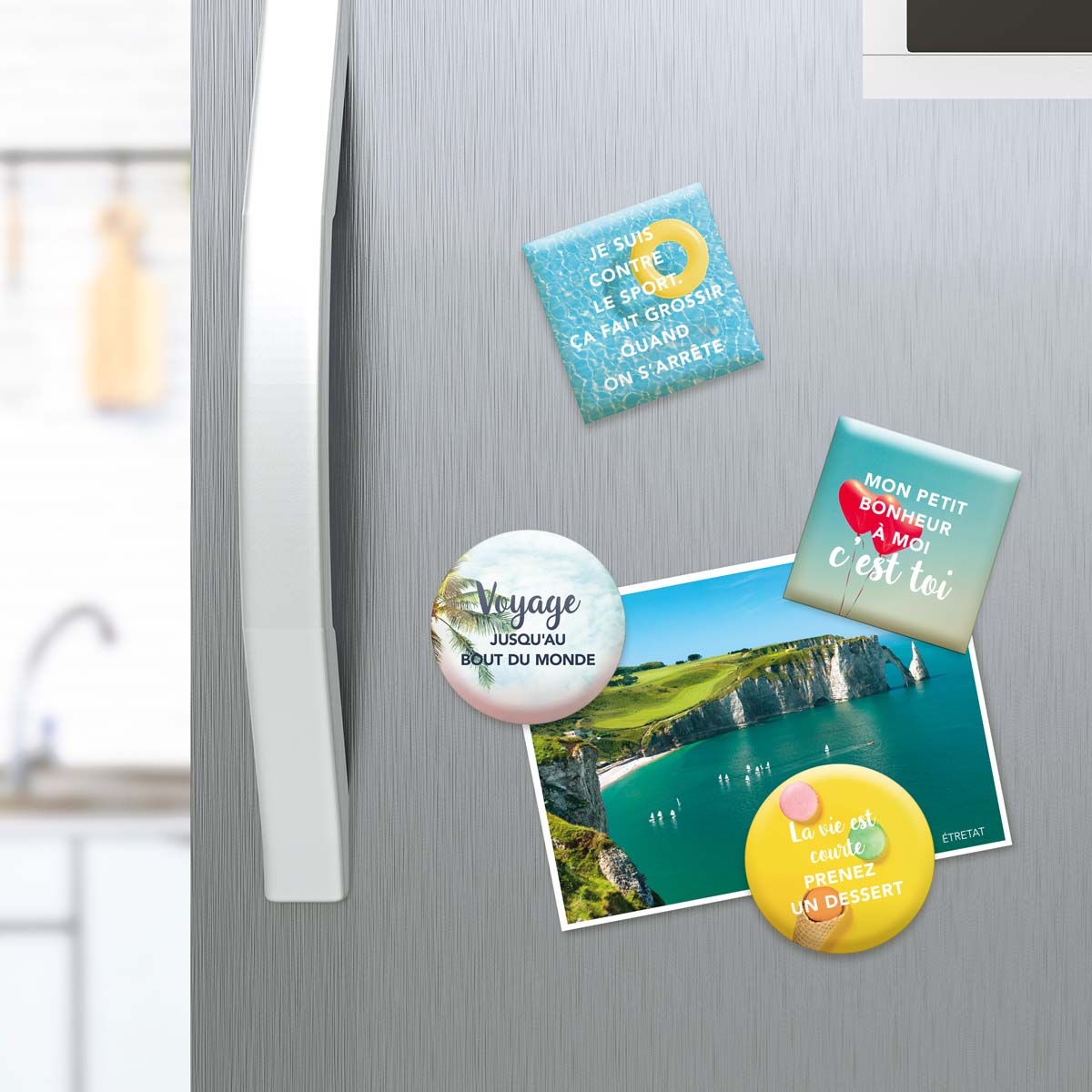 Magnetic Magnet with Personalized Messages