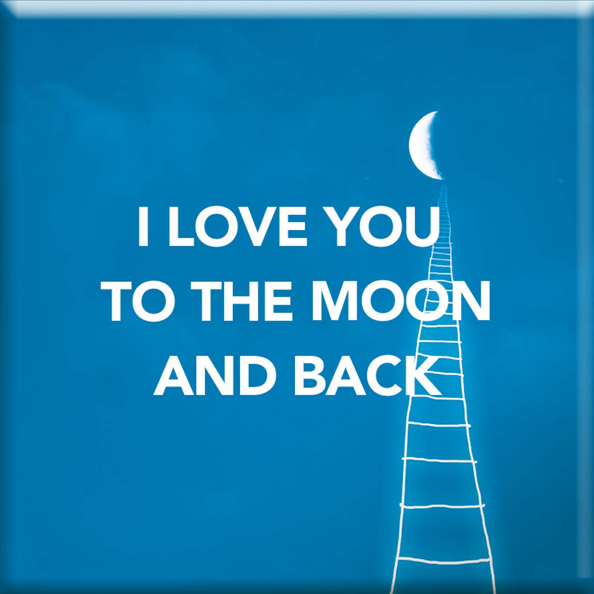 Magnetic Magnet with Personalized Messages