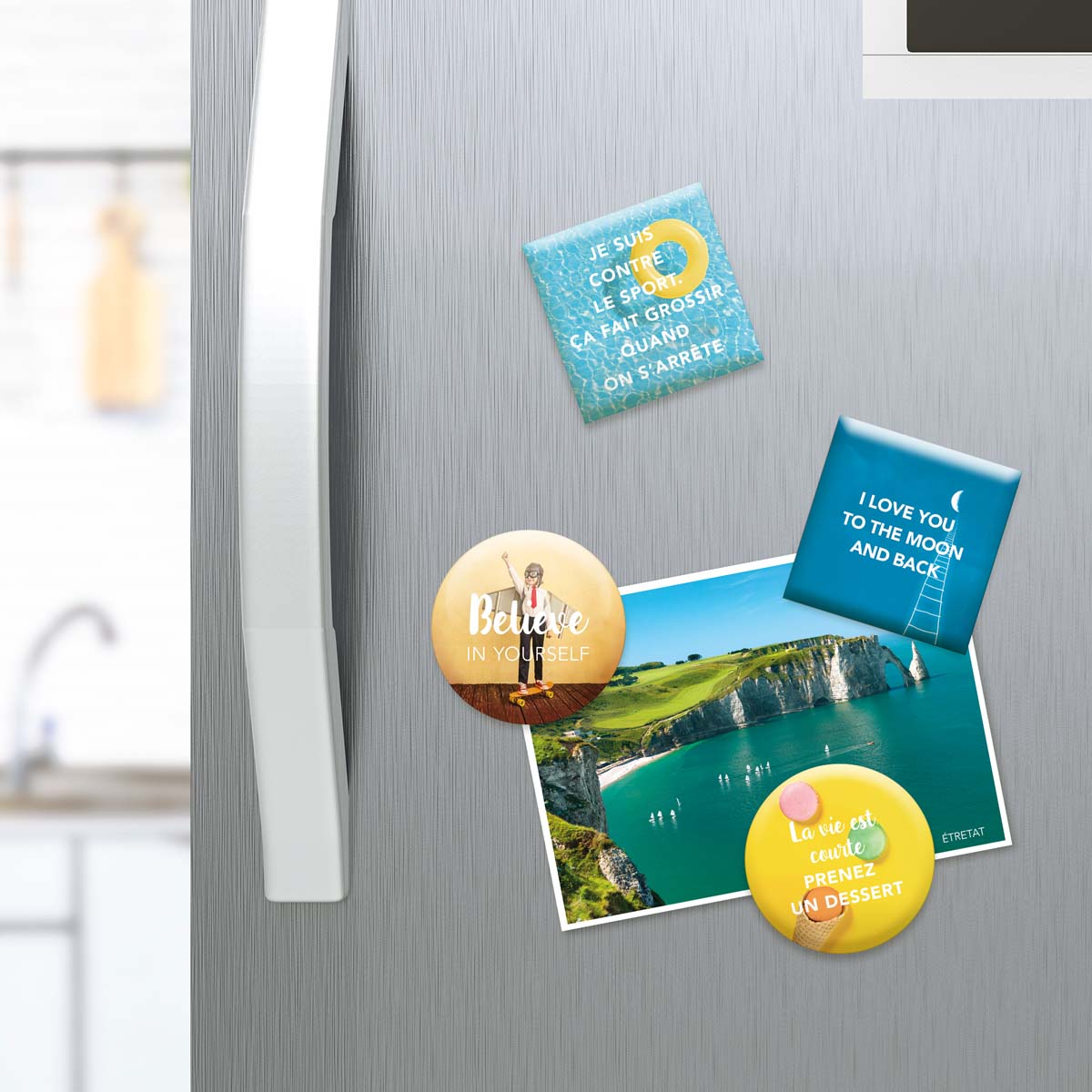 Magnetic Magnet with Personalized Messages