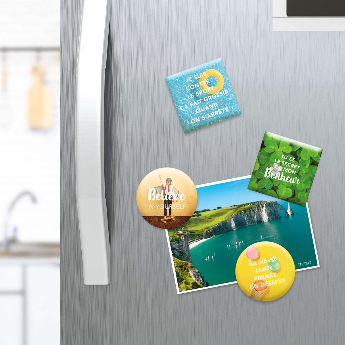 Magnetic Magnet with Personalized Messages