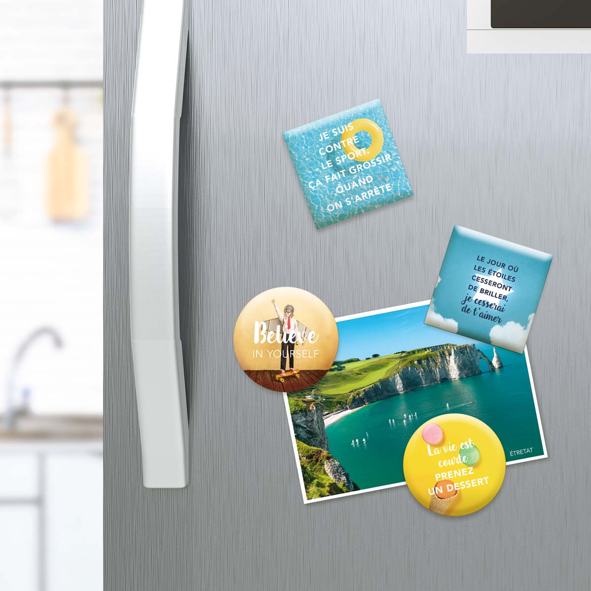 Magnetic Magnet with Personalized Messages