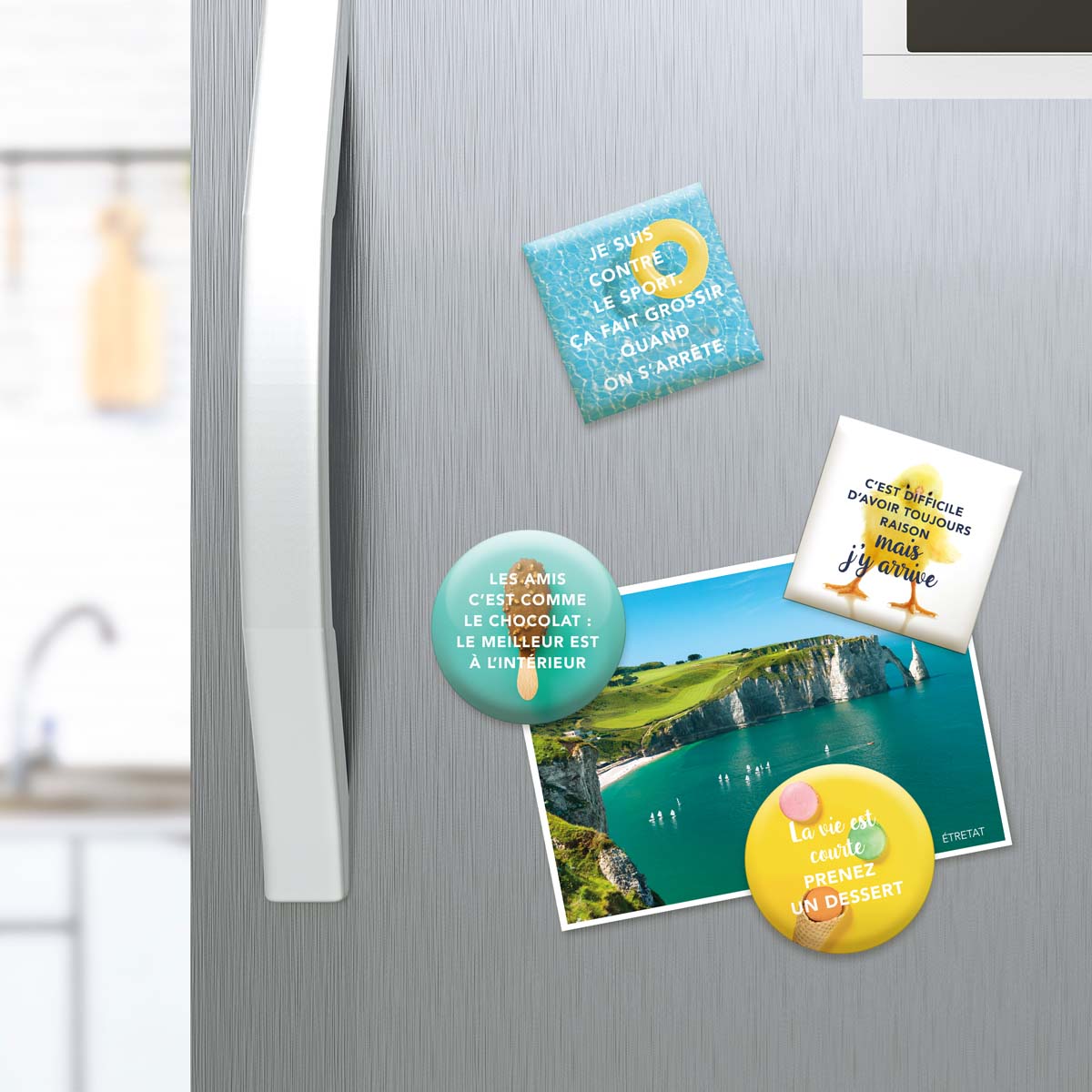 Magnetic Magnet with Personalized Messages