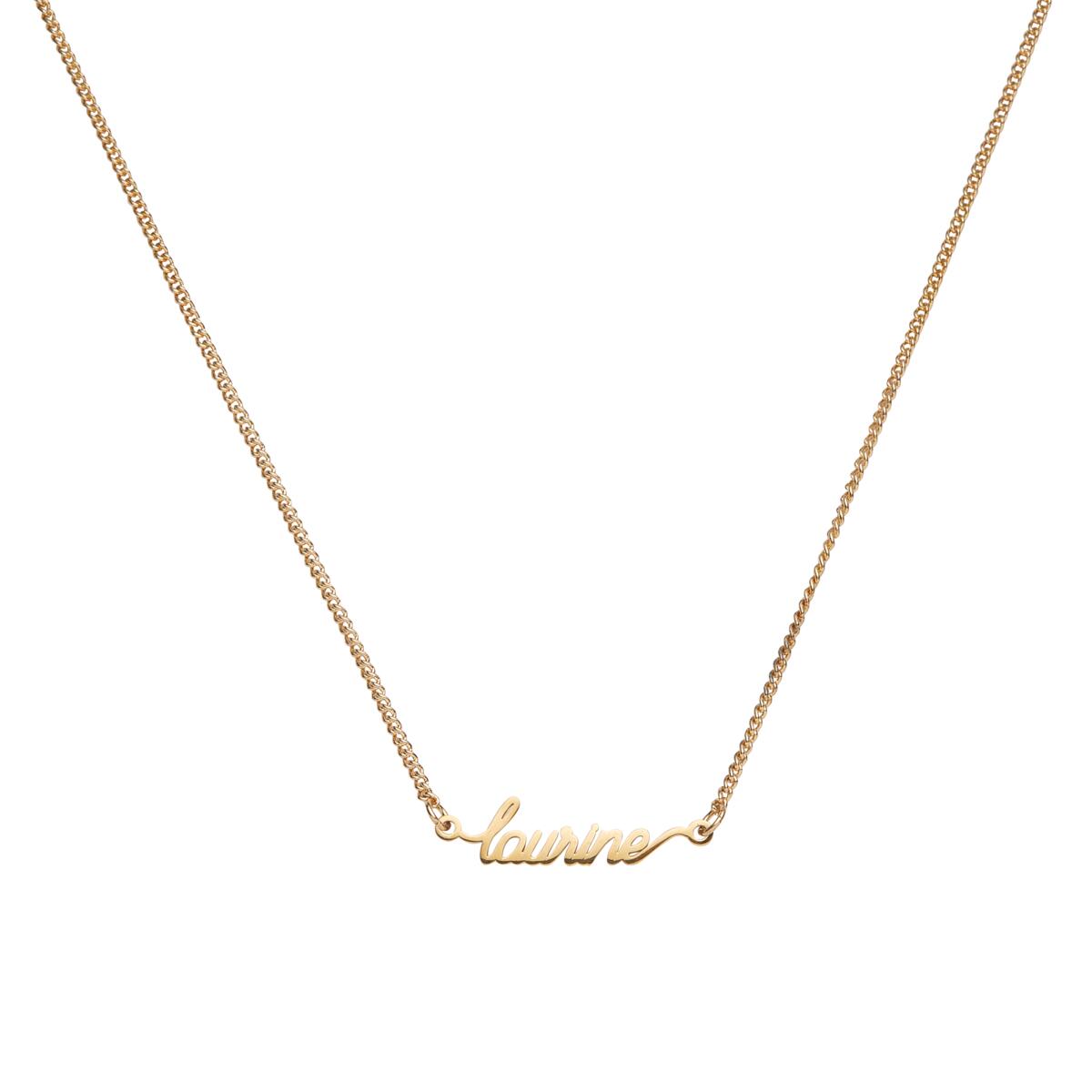 Collier prénom Pastel Chic Laurine 1