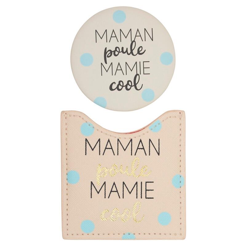 Miroir de poche Beauty Kit Maman mamie 1