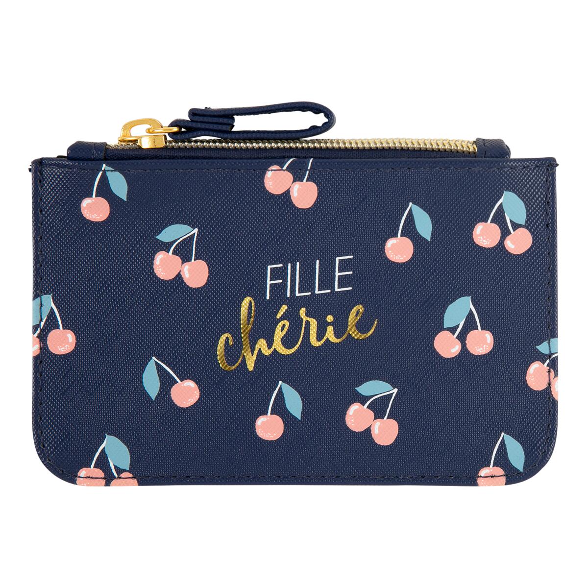 Petite pochette Fille chérie