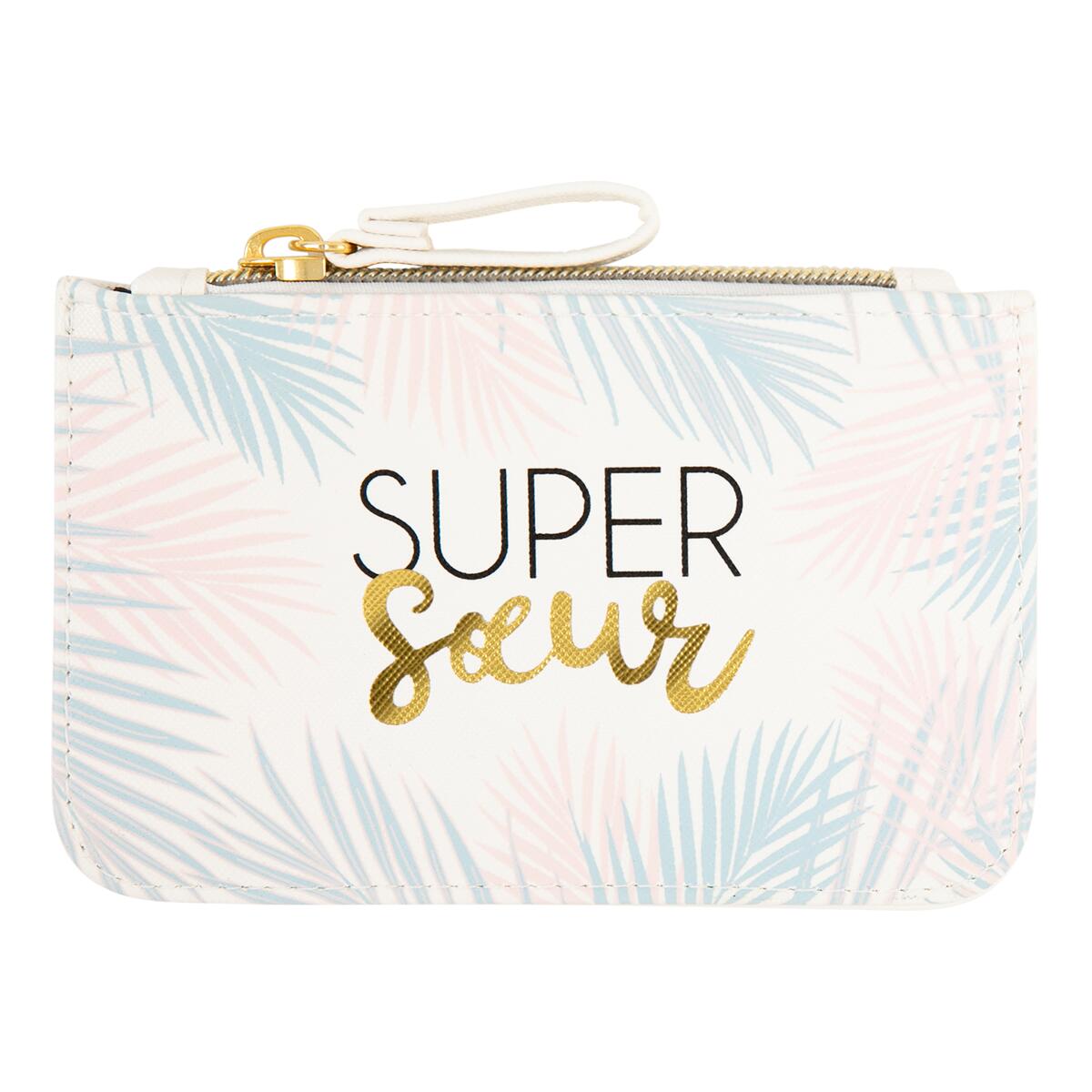 Petite pochette Super soeur