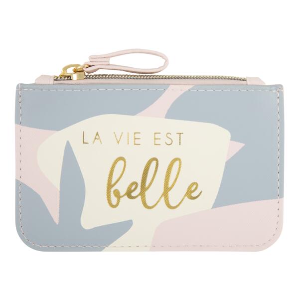 Petite pochette La vie est belle