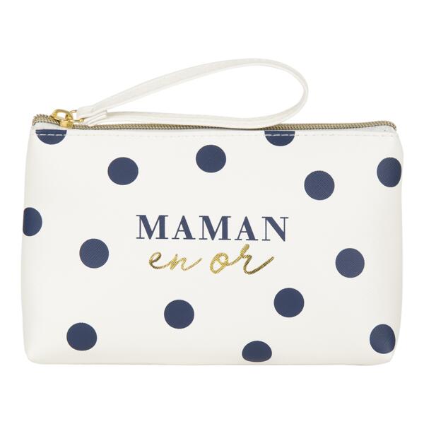 Grande pochette Maman en or