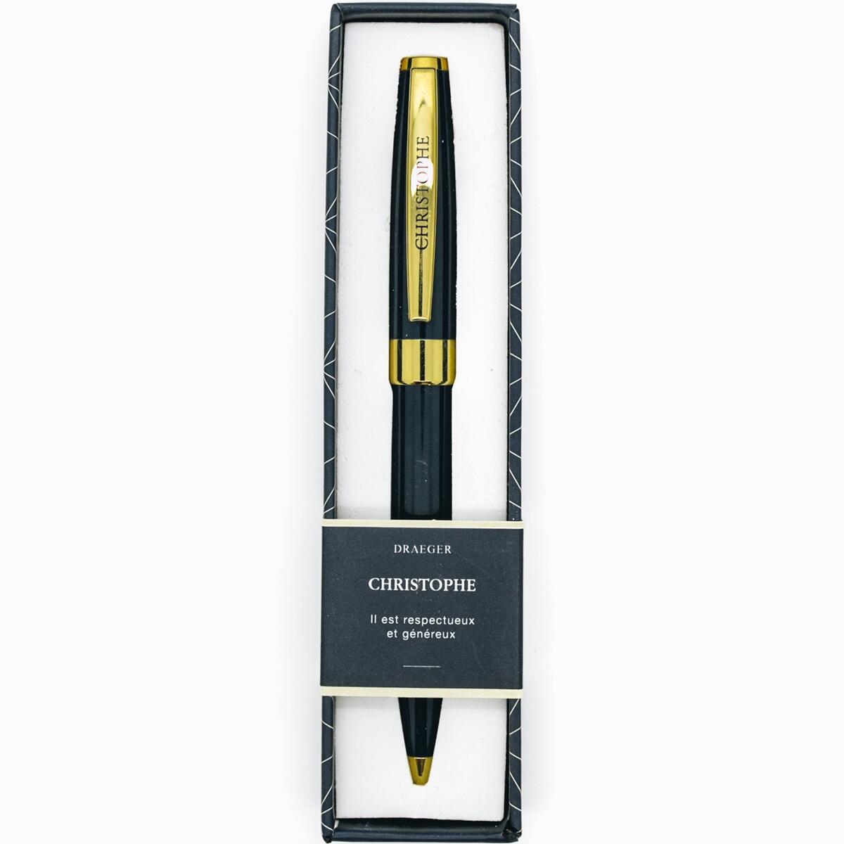 Stylo prénom homme Christophe 1