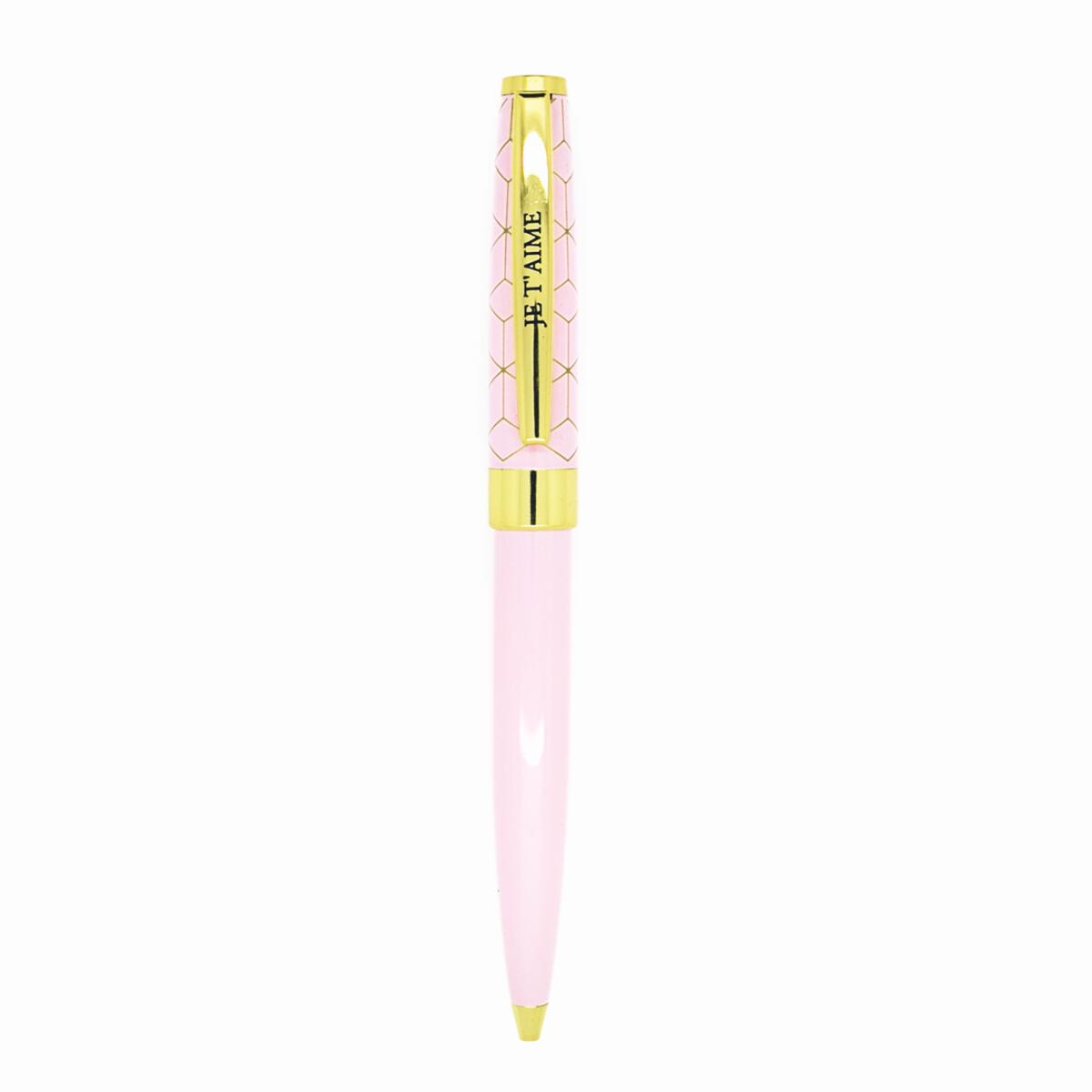 Stylo thème affection Je t'aime 2
