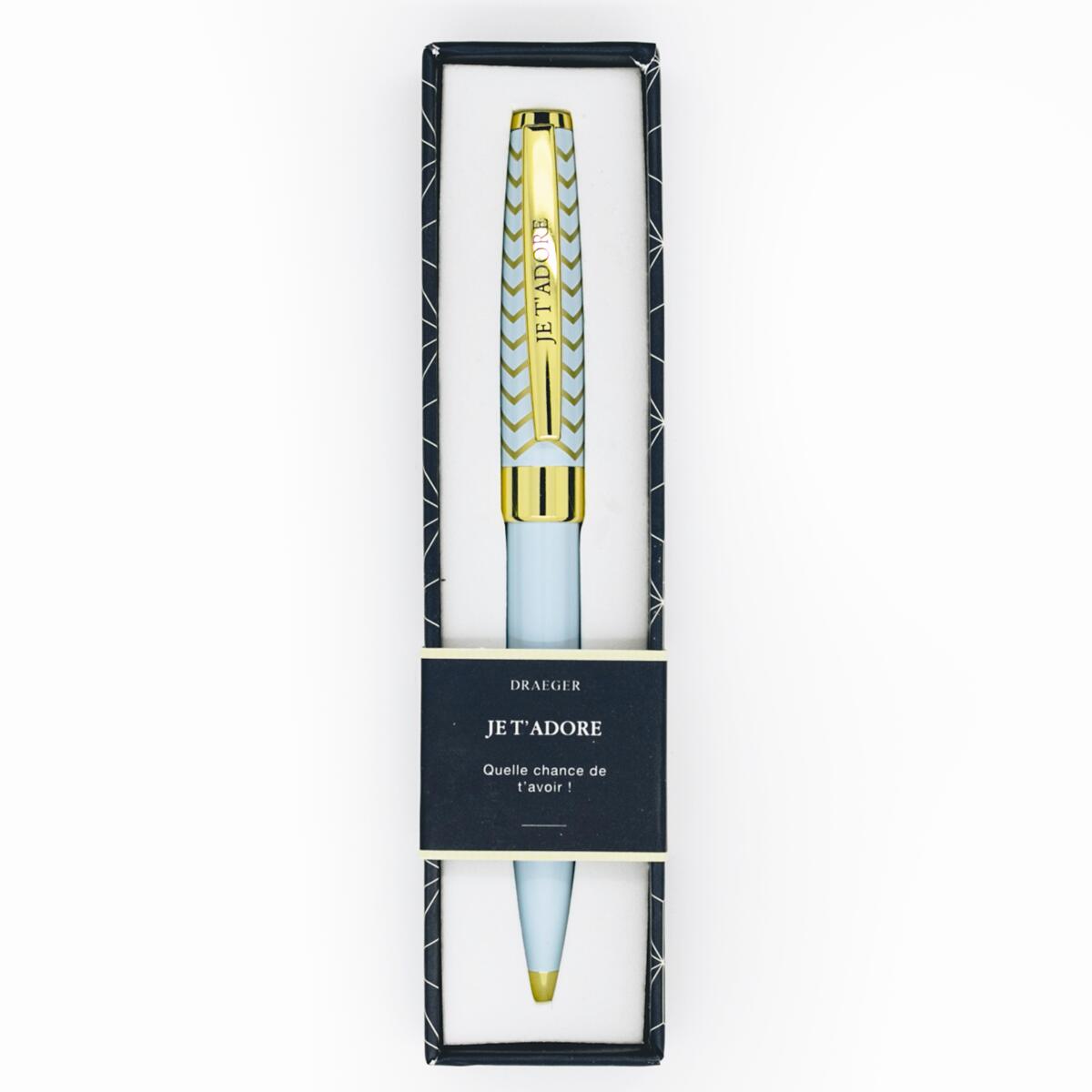 Stylo thème affection Je t'adore 1
