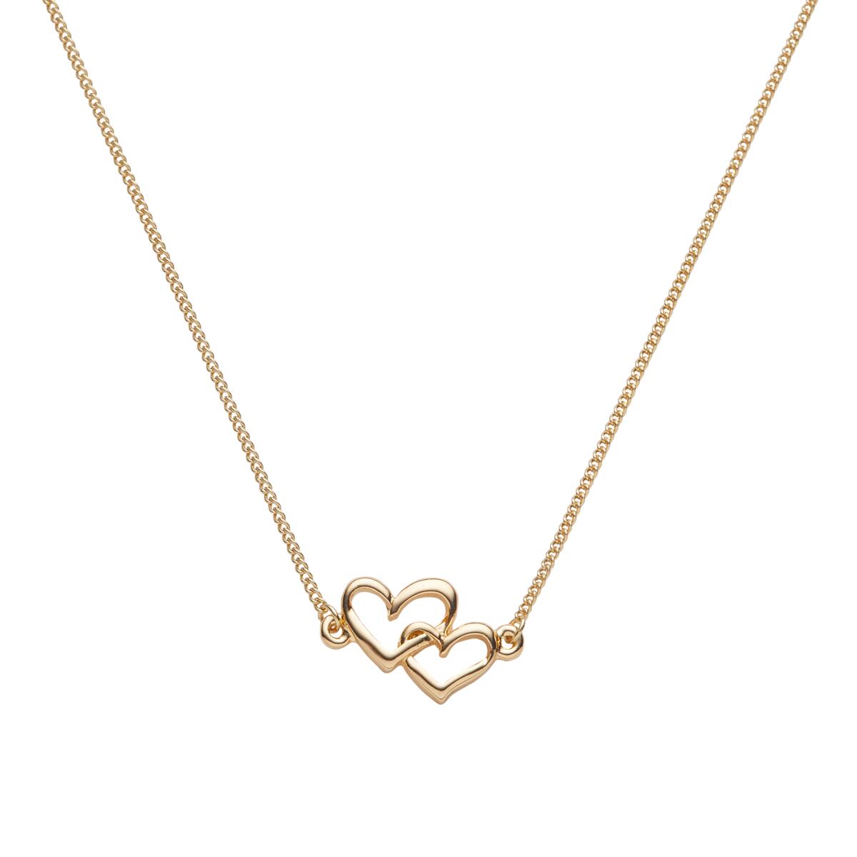 Collier Pastel Chic Cœur entrelacé 1