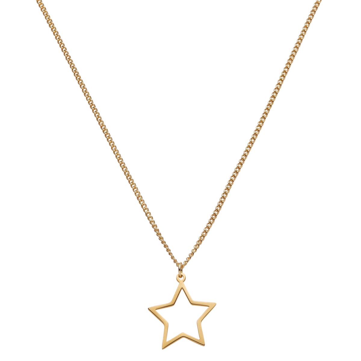 Collier Pastel Chic Etoile ajourée 1