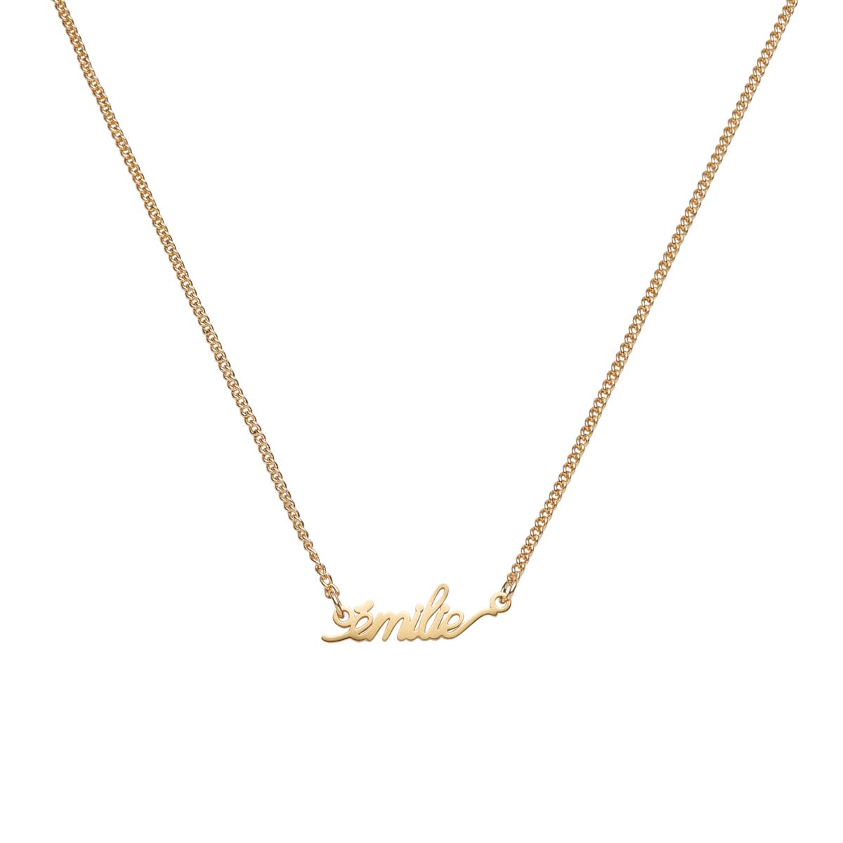 Collier prénom Pastel Chic Émilie 1