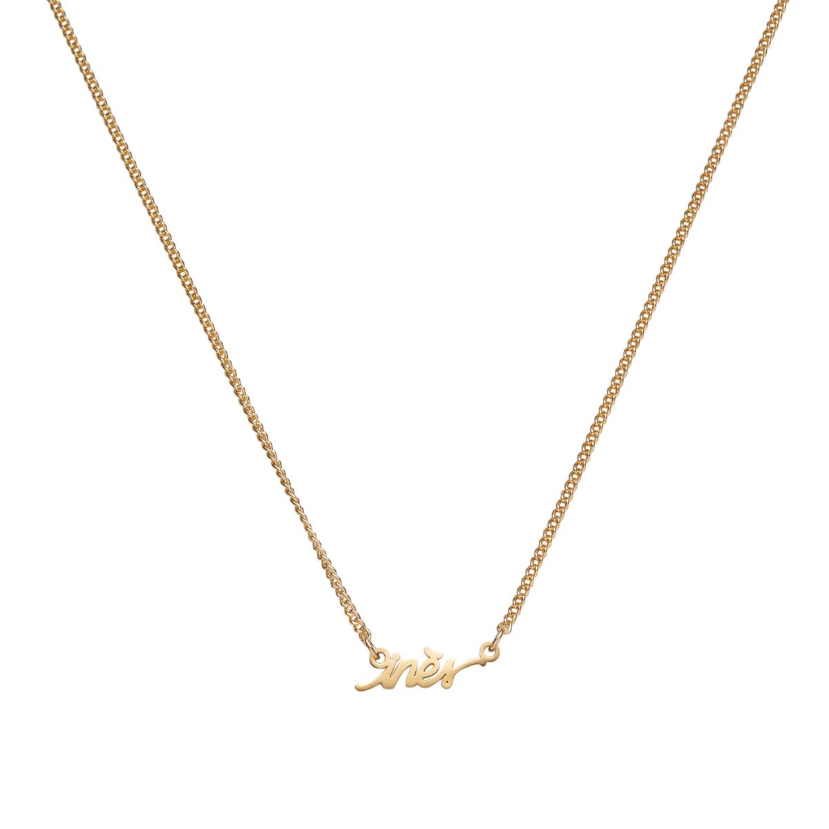 Collier prénom Pastel Chic Inès 1