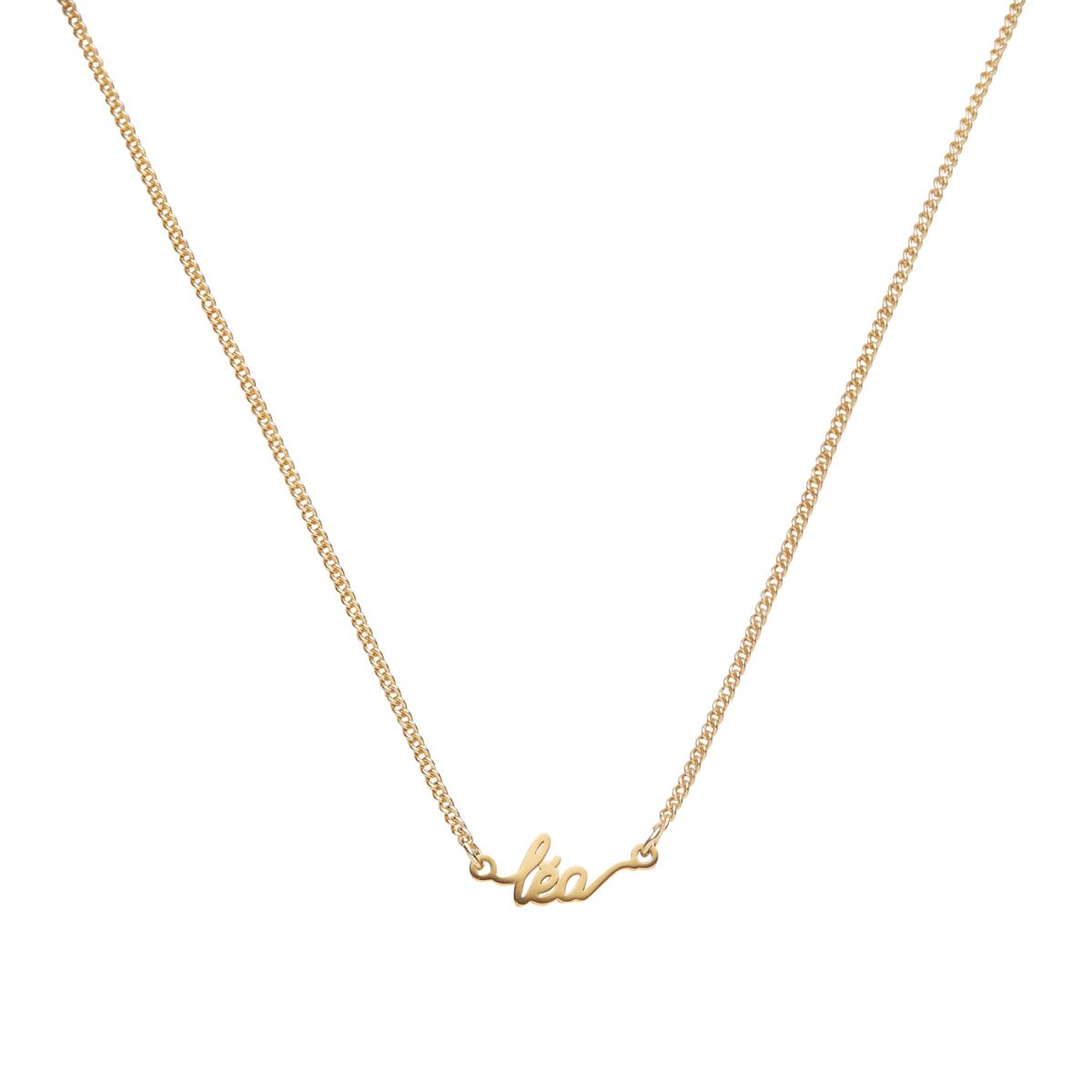 Collier prénom Pastel Chic Léa 1