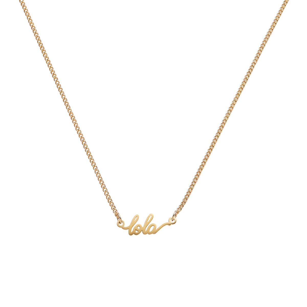 Collier prénom Pastel Chic Lola 1