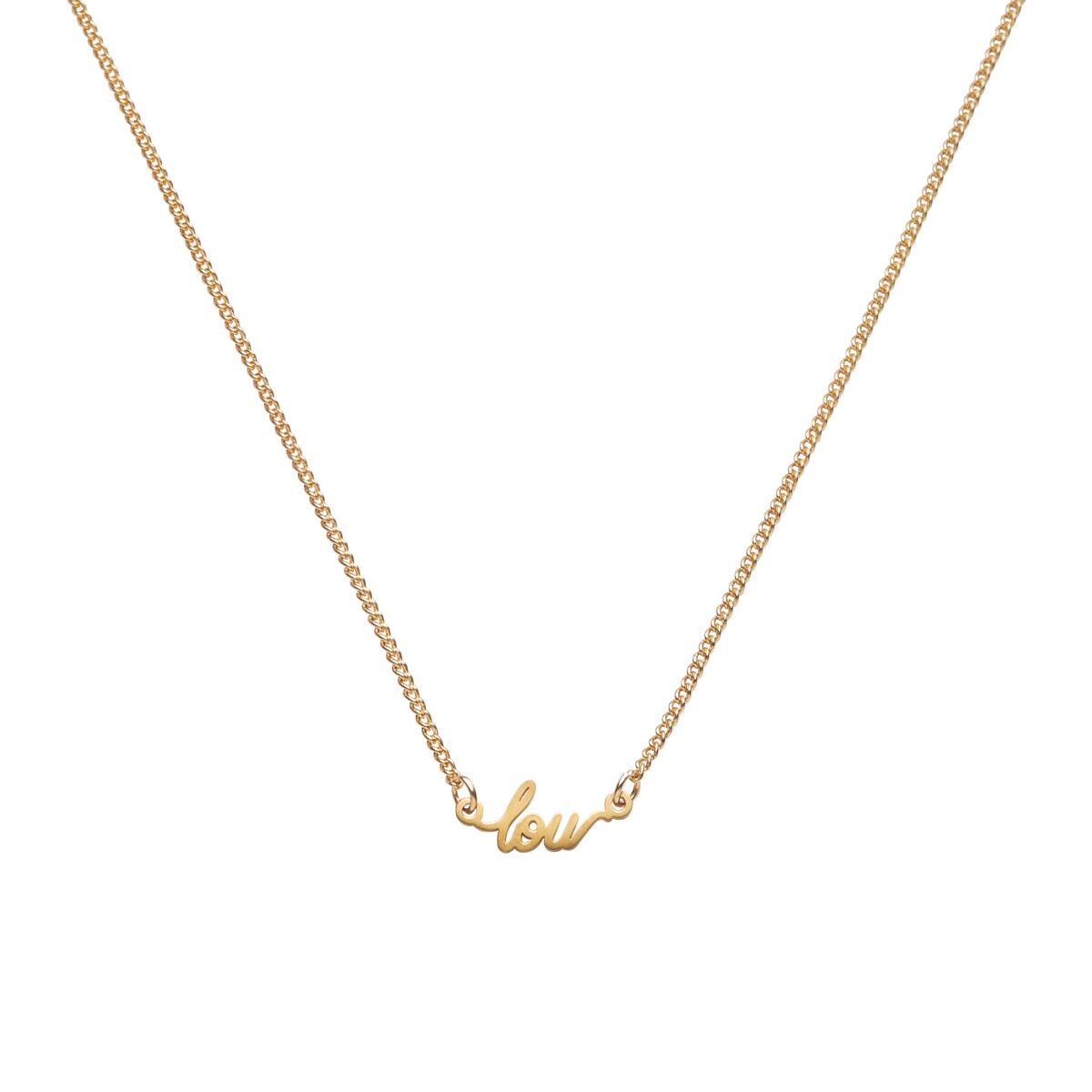 Collier prénom Pastel Chic Lou 1