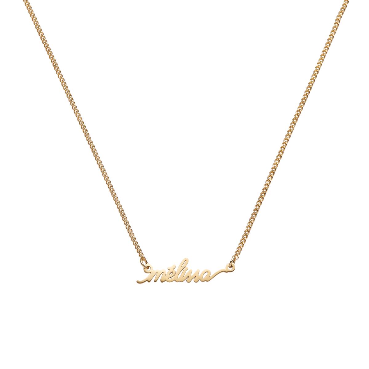 Collier prénom Pastel Chic Mélissa 1