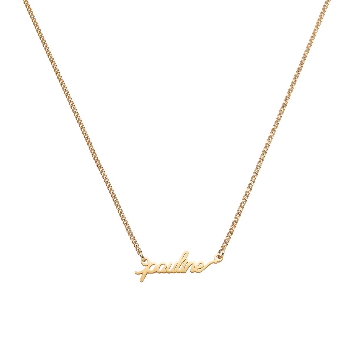 Collier prénom Pastel Chic Pauline 1