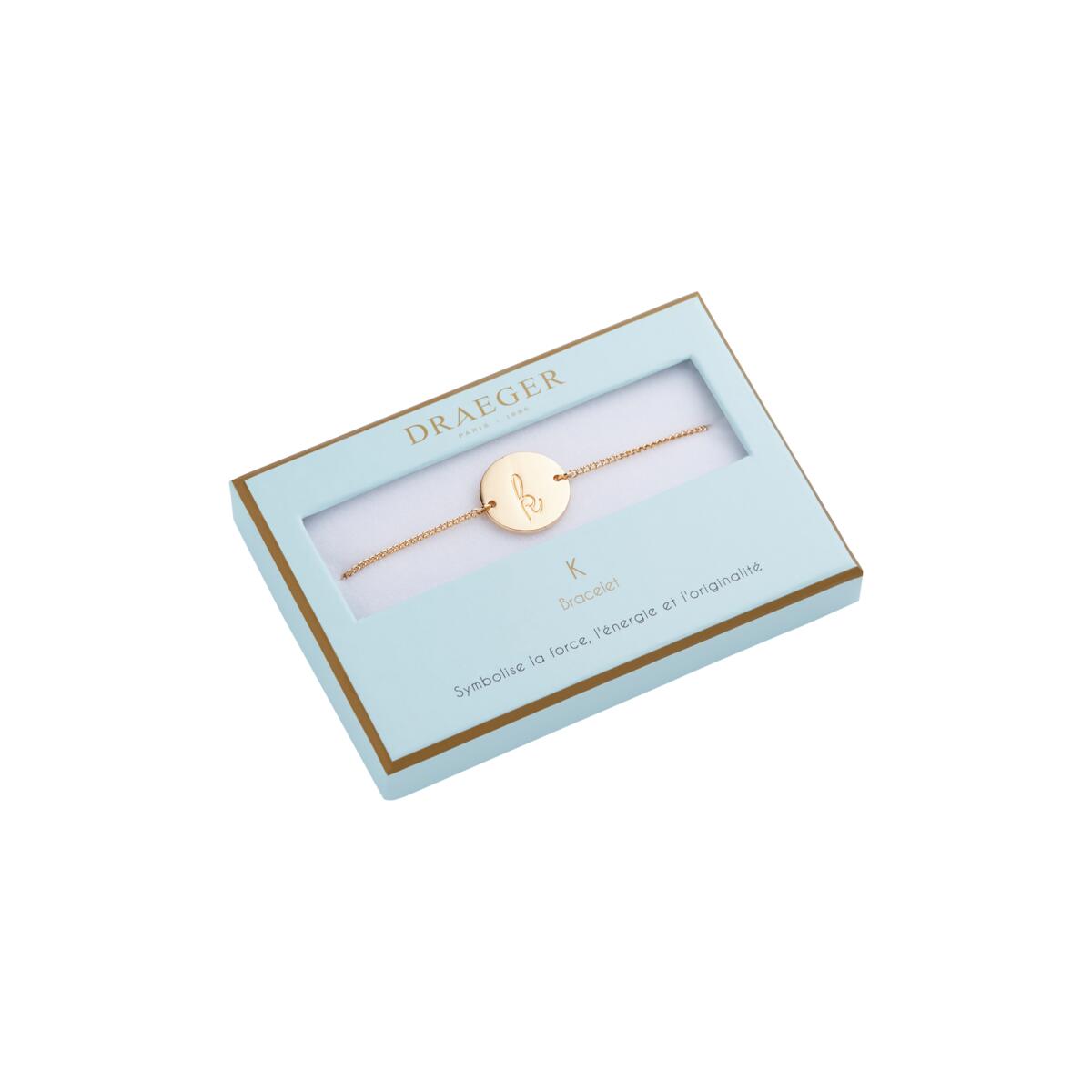 Bracelet initiale prénom Pastel Chic K 2