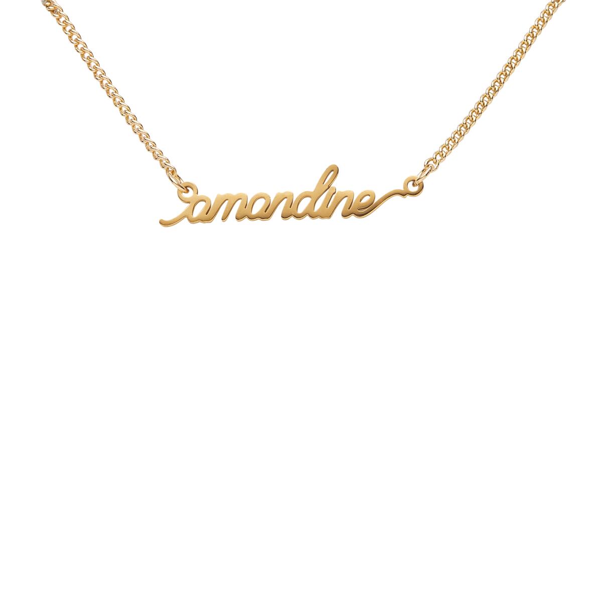 Bracelet prénom Pastel Chic Amandine 1