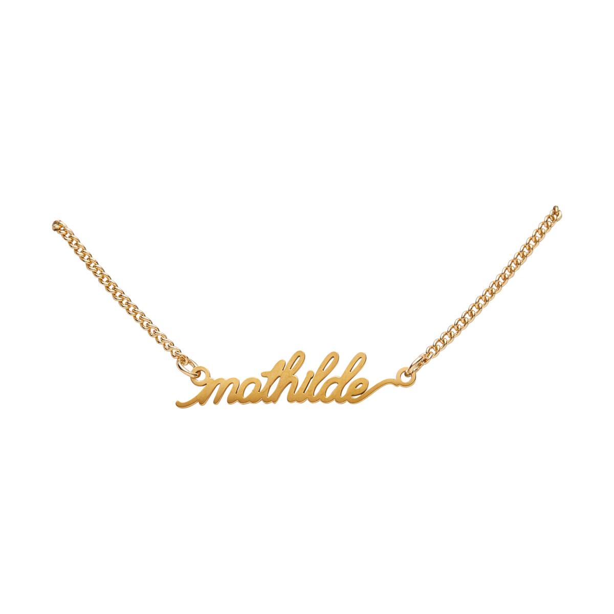 Bracelet prénom Pastel Chic Mathilde 1