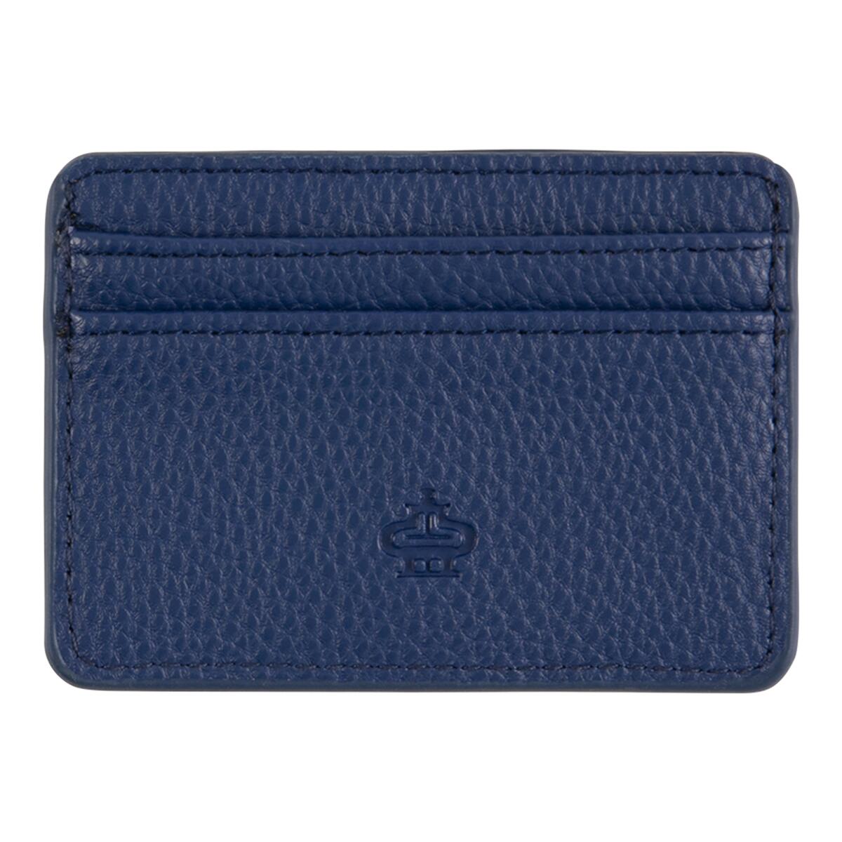 Porte-carte simple Bleu marine graphique 2